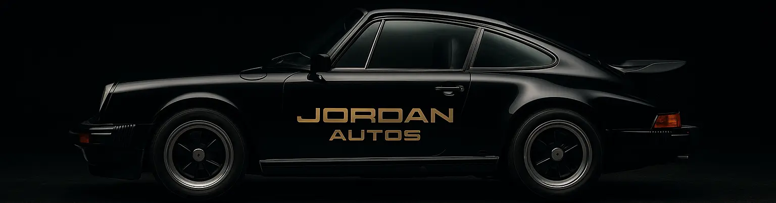 Bannière Porsche Jordan Autos